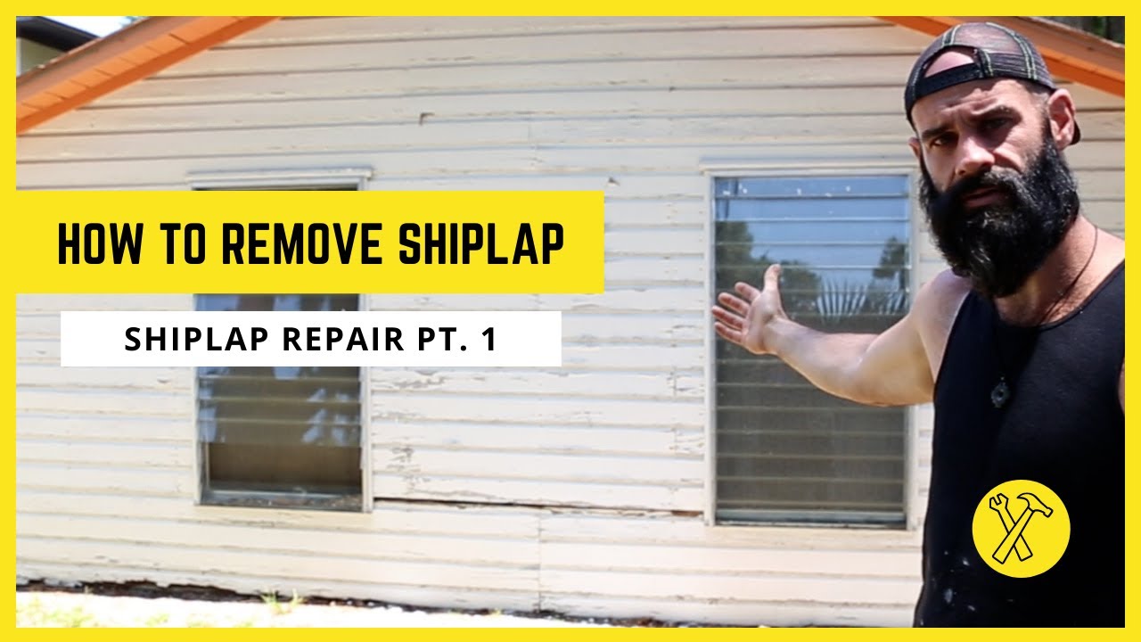 How to Remove Shiplap YouTube