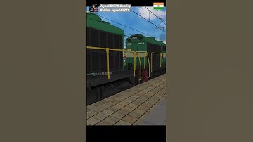 BRW Twins WDM3D Departing Jaipur with Holiday Special Train NWR Route MSTS