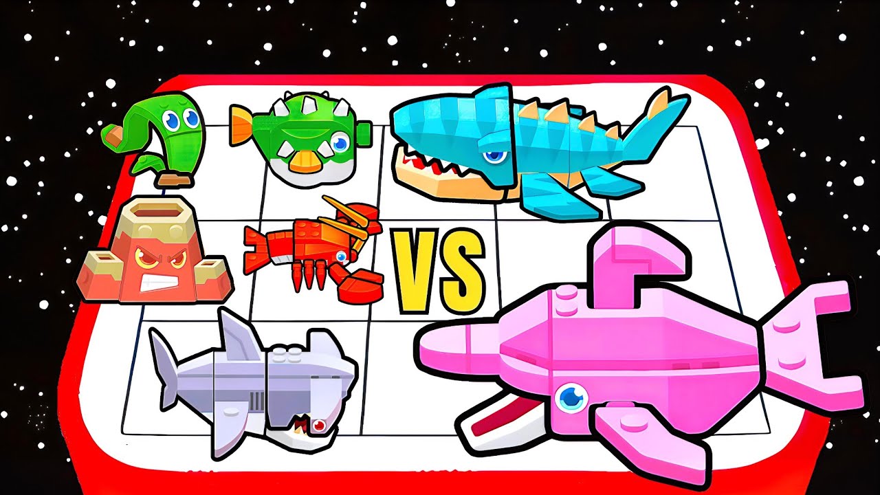 BLOCK FISH MERGE BATTLE - Merge Master Monster Battle, New Gameplay
