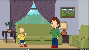 Caillou gets grounded videos in a nutshell
