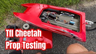 TFL Cheetah  Prop Testing  Running some hard laps  Full Setup