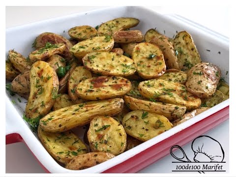 Fırında Dereotlu Bebek Patates  Tarifi ( baby potato - pommes de terre bébé )