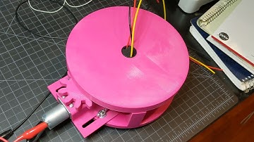 3D Printed Motorized Turntable