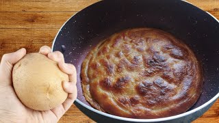 With only three ingredients،Bread with potato tastes better than meat: easy and delicious cooking‍