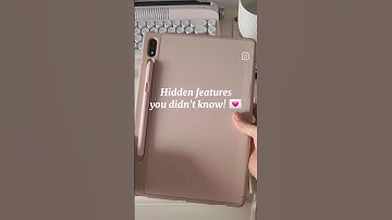Samsung Tablet Hidden Features ✏️ Samsung Tablet Tips and Tricks