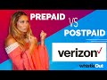 Verizon: Postpaid VS Prepaid