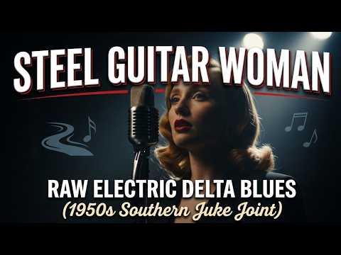 Steel Guitar Woman — Raw Electric Delta Blues 1950s Southern Juke Joint