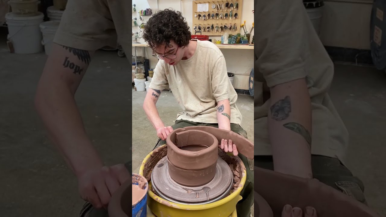 Make A Thrown Coil Pot With Me 