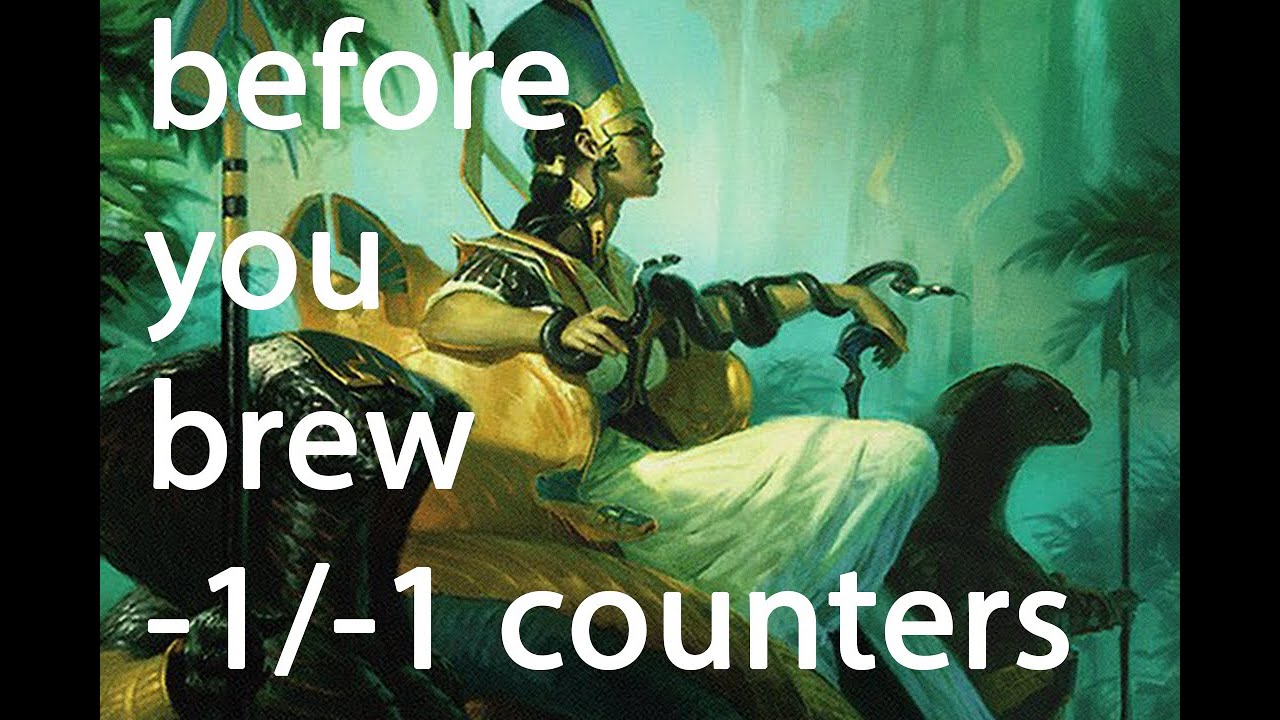 Negative 1 Counters Before You Brew EDH Commander MTG (-1/-1, minus1, neg1) Negative 1 Counters Before You Brew EDH Commander MTG (-1/-1, minus1, neg1)
