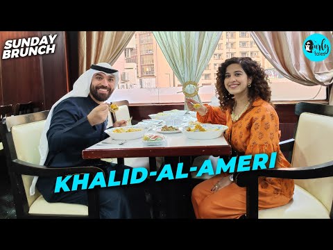 Sunday Brunch With Khalid Al Ameri X Kamiya Jani Ep 4 | Old Souk & Abra Ride | Curly Tales ME
