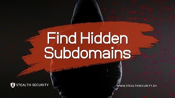 How to Discover Hidden Subdomains | Domain vs Subdomain | Stealth Security