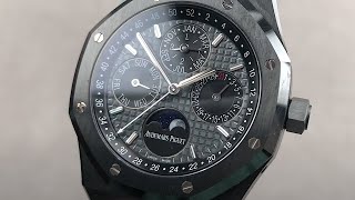 Audemars Piguet Royal Oak Perpetual Calendar 26579CE.OO.1225CE.01 Audemars Piguet Watch Review