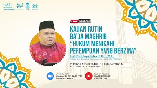 HUKUM MEINIKAHI PEREMPUAN YUANG BERZINA 'FIQIH NIKAH' | Ust. BUDI JAYA PUTRA. S.Th.I. M.H.