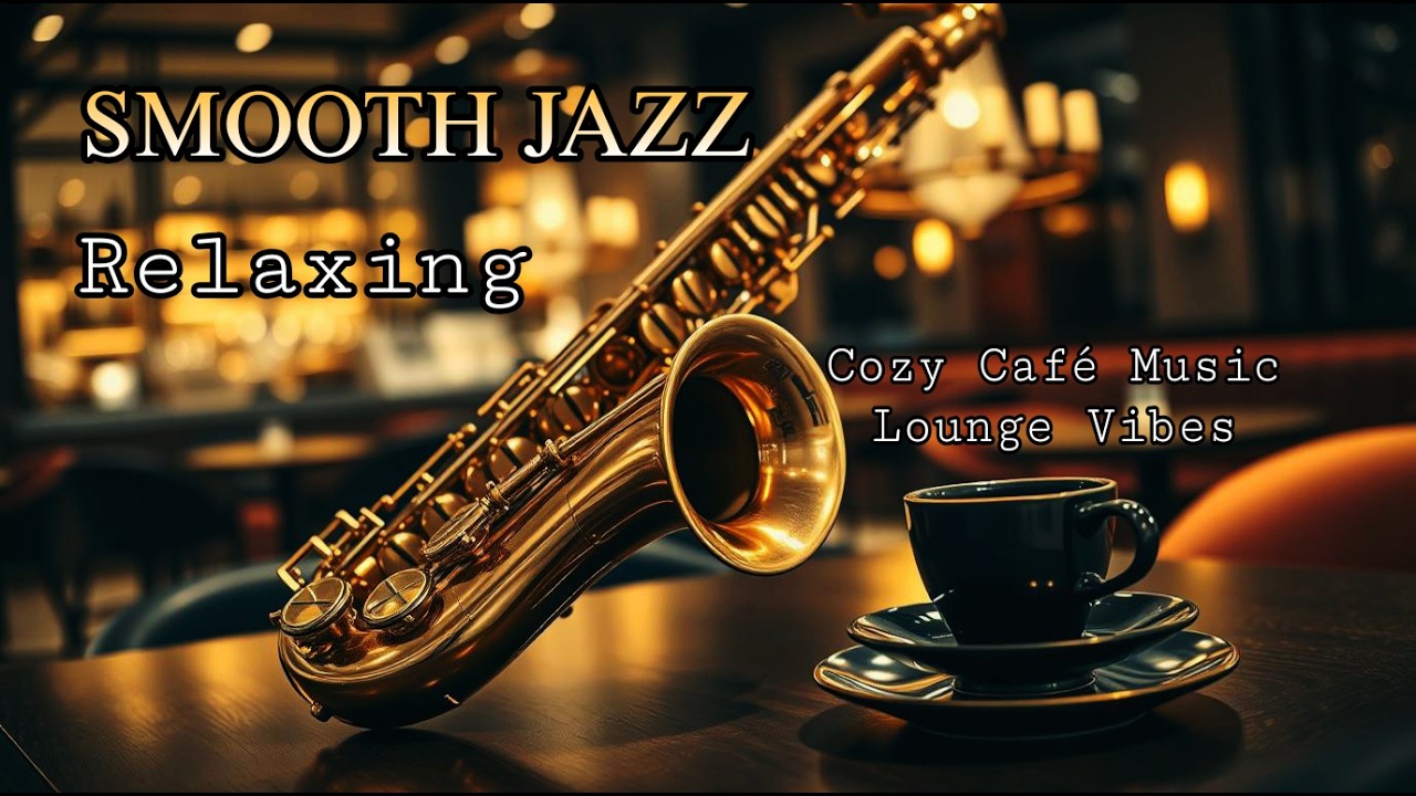 Smooth Jazz Relaxing Saxophone 🎷 Cozy Café Music Lounge Vibes @RelaxingJazz-03