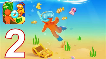 Aquarium Land - Fishbowl World - Gameplay Walkthrough Part 2 Second Aquarium ( Android,iOS )
