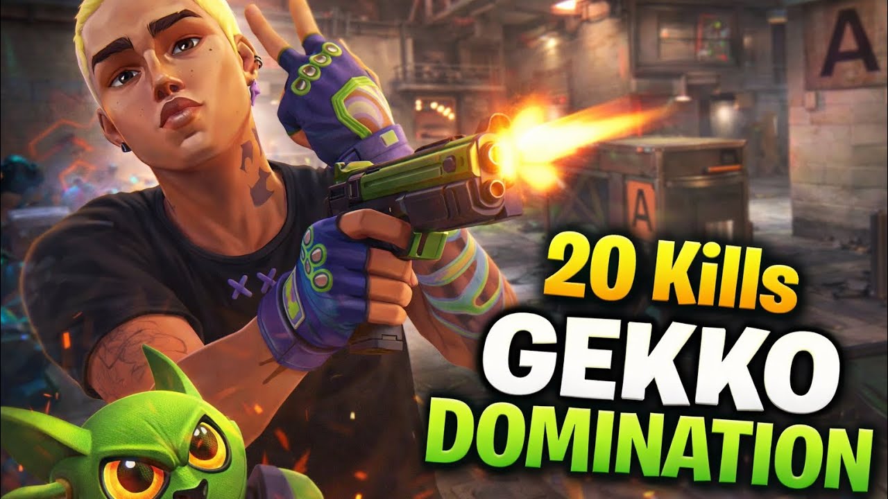 Split + Gekko = 20 Kills 🔥| @valorant  #valorant  #viralvideo 
