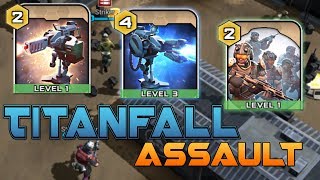 TITANFALL ASSAULT ! SUPPORT CARDS PLACEMENT ! Tips & Strategy (iOS / Android Gameplay)