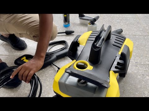 فتح صندوق مكينة كارشر كي 3 لغسيل السيارات والاحواش   3