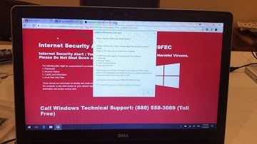 Fake Microsoft Security Alert website pop up example