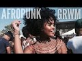 AfroPunk | GRWM &amp; Vlog + Braided Headband Hair Tutorial