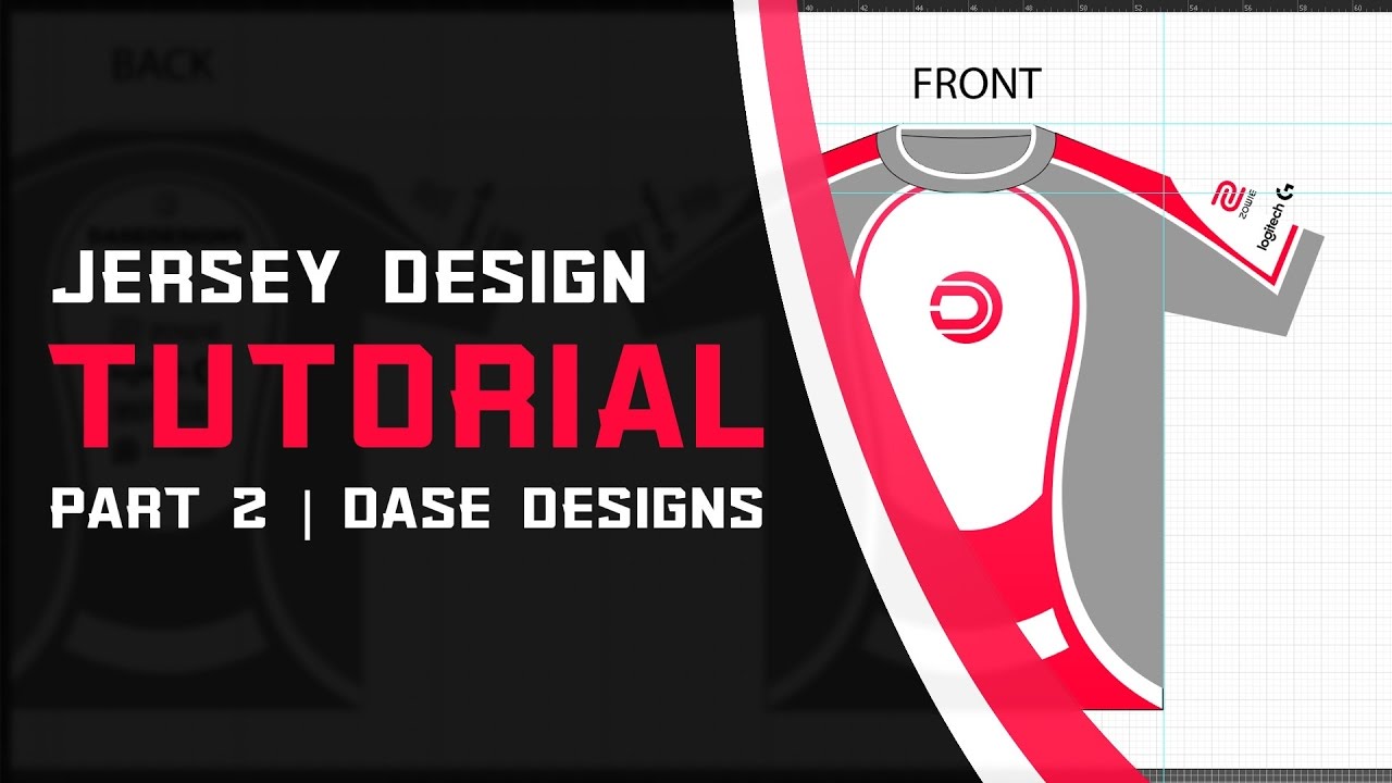 Download Esports Jersey Design Part 2 Adobe Illustrator Tutorial Youtube