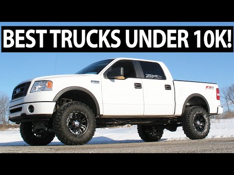 Top 7 BEST Trucks Under 10k (Reliable)