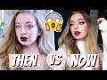 I TRIED FOLLOWING MY OWN MAKEUP TUTORIAL! THEN VS NOW of my OWN MAKEUP!