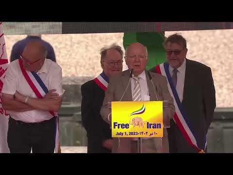 Speech by Jean-Pierre Brard Former French MP, and Mayor, to the Grand Rally in Paris - July 1, 2023