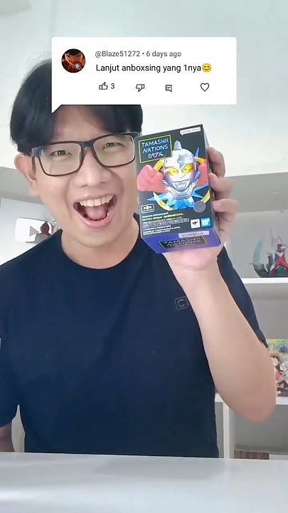 LANJUUUTT!!! UNBOXING TAMASHII NATIONS BOX ULTRAMAN [Part-2] #shorts
