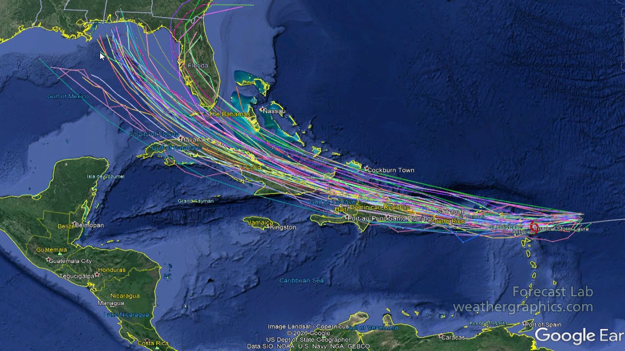 FORECAST LAB - Fri 8/21/2020 - Hurricane potential update, more shear charts, windfires out west