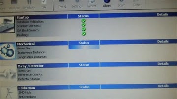 Bone Density Scanner Part V: Functional Test (QA)