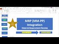 Sapmmpp integration material requirement planning configuration full overview explanation