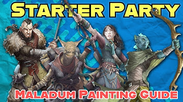 Maladum Starter Party Painting Guide