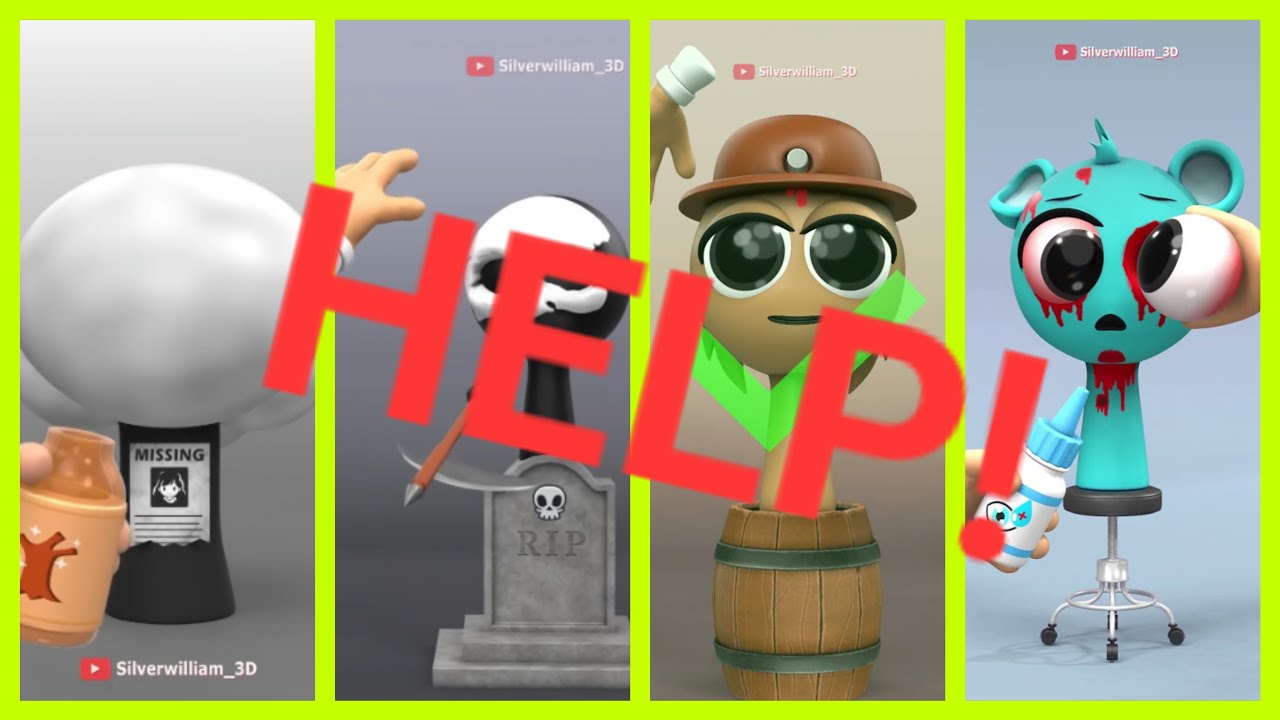 🆕️SPRUNKI BATTLE | HELP SPRUNKI MR TREE 🆚️ BLACK 🆚️ TUNNER 🆚️ SKY