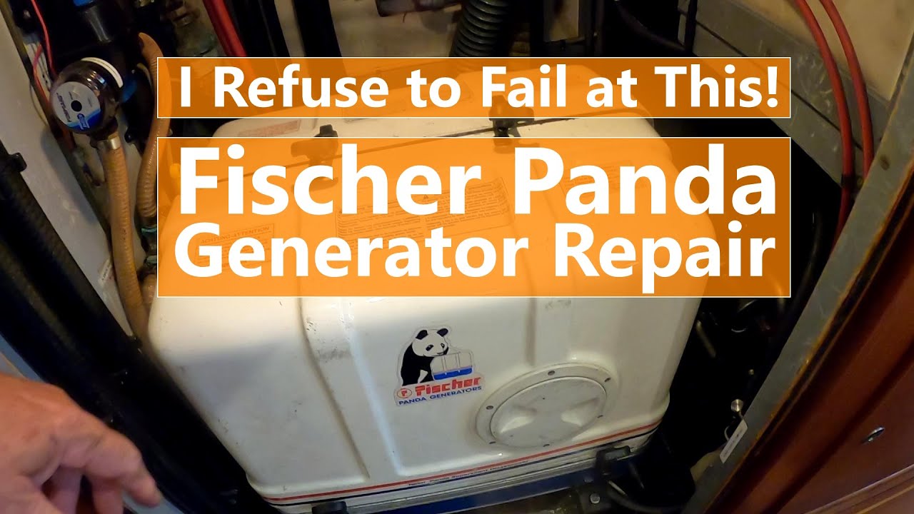 Ep 147 I Refuse to Fail at This! Fischer Panda Generator