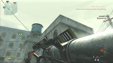 CoD MW3 MP7 MOAB Gameplay