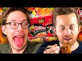 The Try Guys Korean FIRE Noodle Challenge