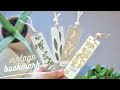 DIY Laminated Pressed Flower & Leave BOOKMARK | Using Tracing paper (Vellum) & Vintage paper