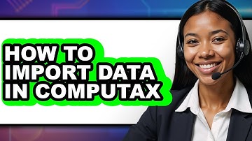 How to Import Data in Computax (easy Method)