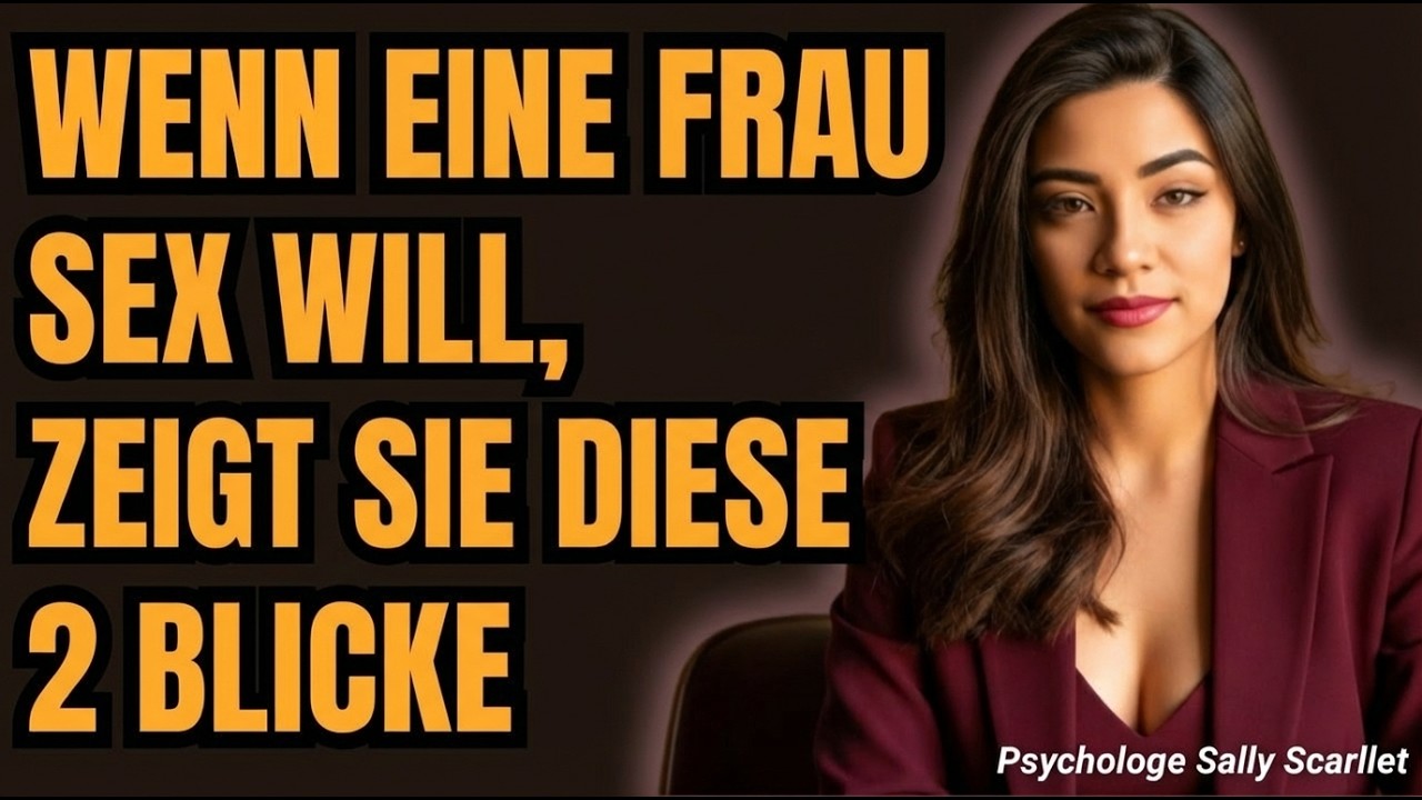 Wenn sie einen älteren Mann begehrt, verraten ihre Augen alles