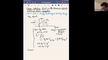 Mykhaylo Shkolnikov (Princeton) -- A sharp interface limit in the Giacomin-Lebowitz model
