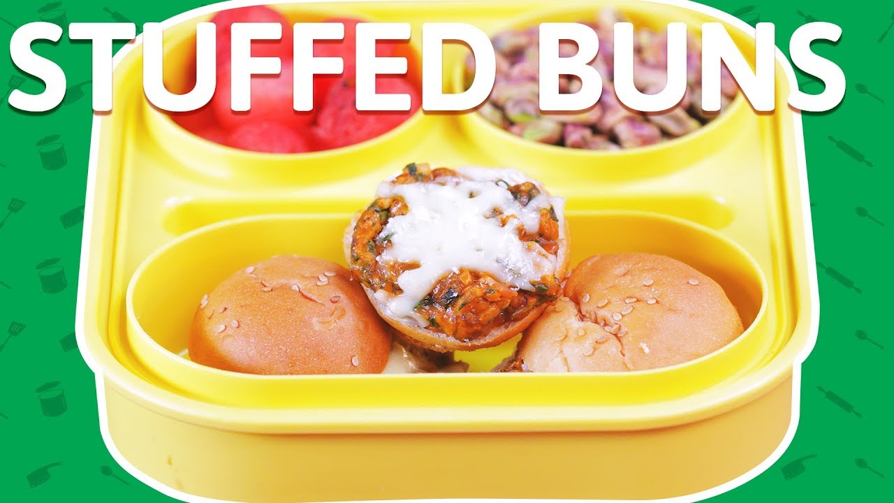 Vegetable Mini Burger Buns | Cheese Stuffed Sliders Recipe | Burger Recipe For Kids | India Food Network