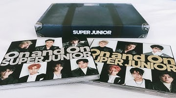 UNBOXING Super Junior Limited ELF Japan Single On & On (All Versions)