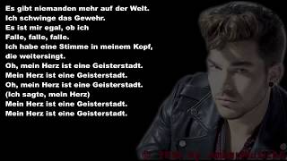 Adam Lambert - Ghost Town (Deutsche Übersetzung)