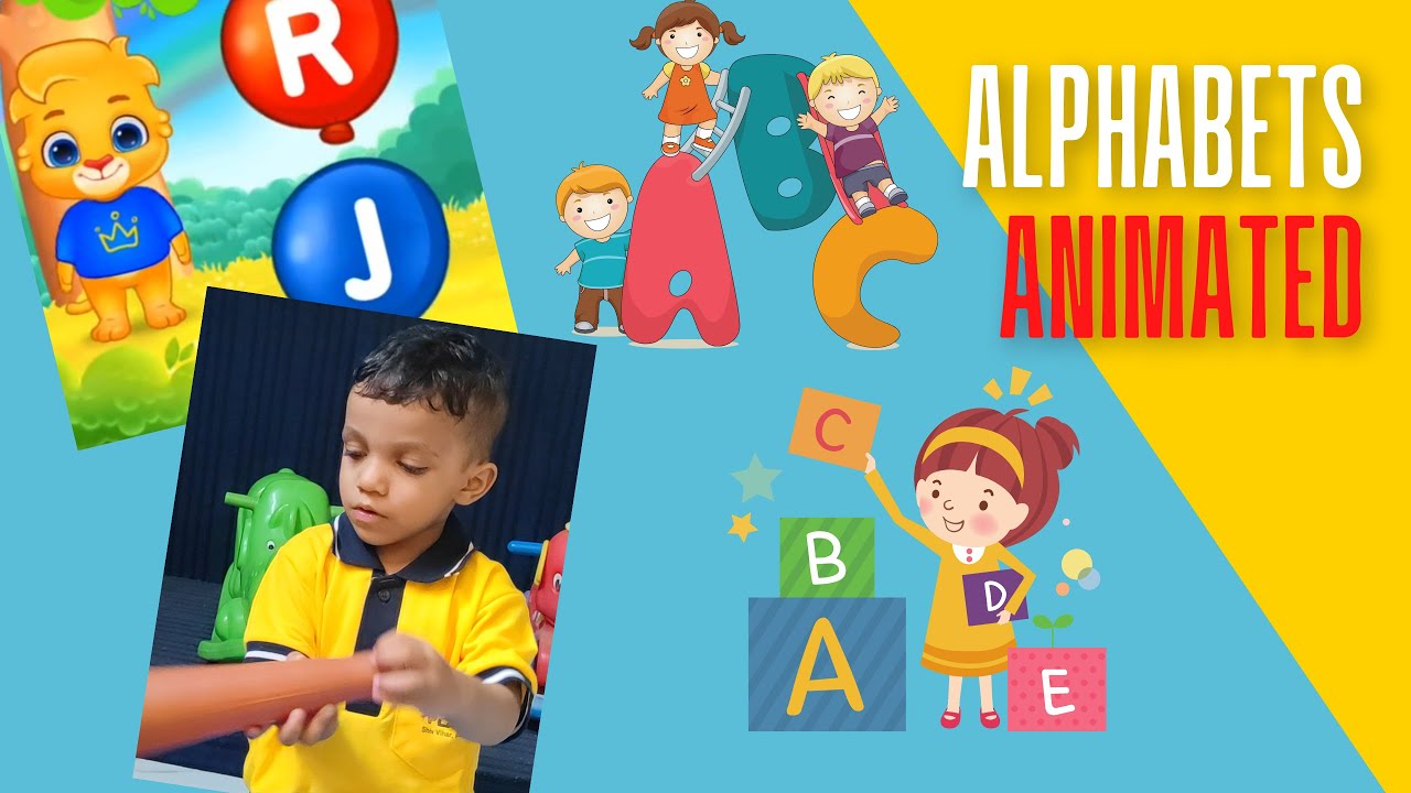 Alphabets Animated | ABC Game | ABC Kids Games