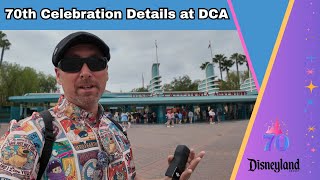 Disneyland 70th Anniversary Magic at DCA! Ride Overlays, Exclusive Food & Nighttime Spectaculars!