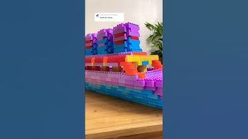 make a replica of the titanic ship from building blocks