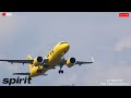 Spirit A320-271Neo aterrizaje pista (01) y despegue pista (1 9) ñAeropuerto Internacional JMC