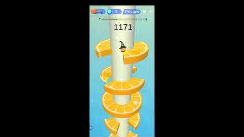 Helix Ball Drop Jump 3D Halloween castle