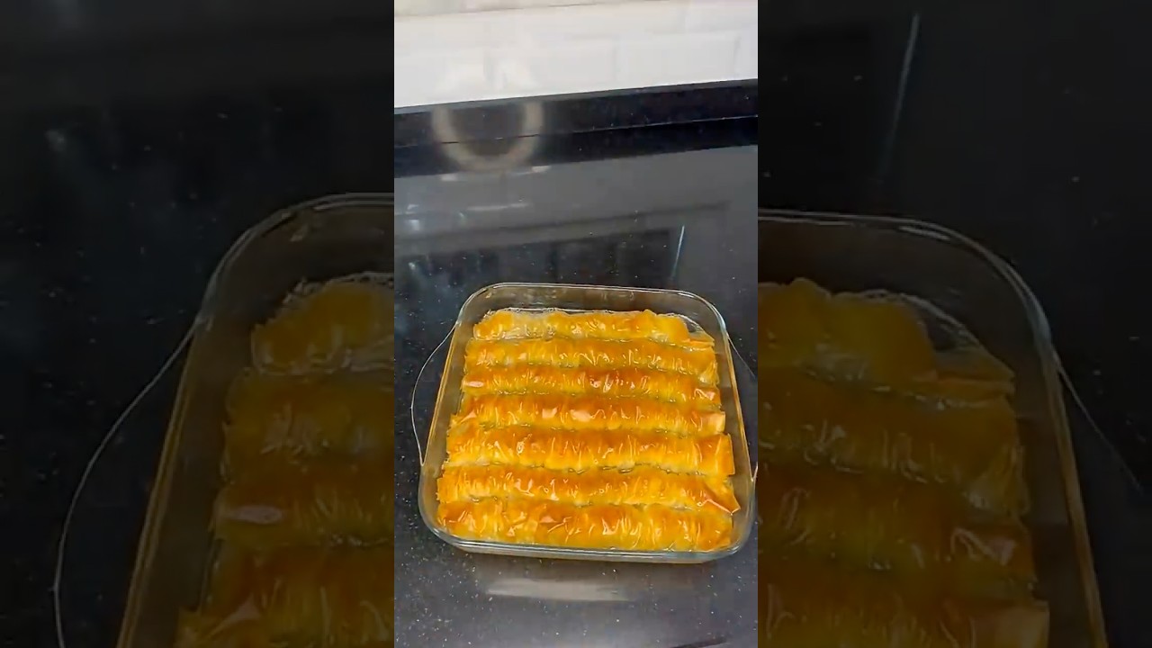 PRATİK BURGU BAKLAVA ☘️ #kolaytarifler #iftar #sahur #tatlıtarifleri #pratiktarifler #keşfet #tarif
